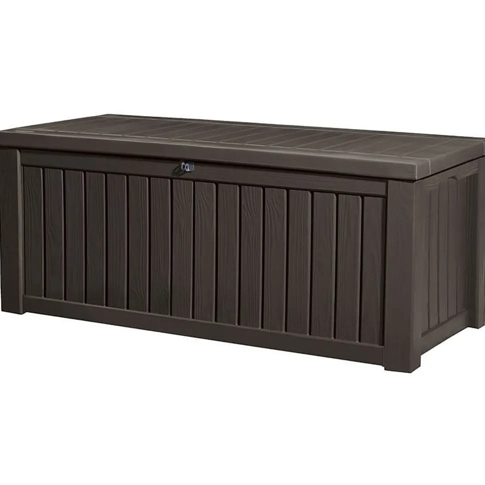 Baule da giardino marrone RockWood 570L