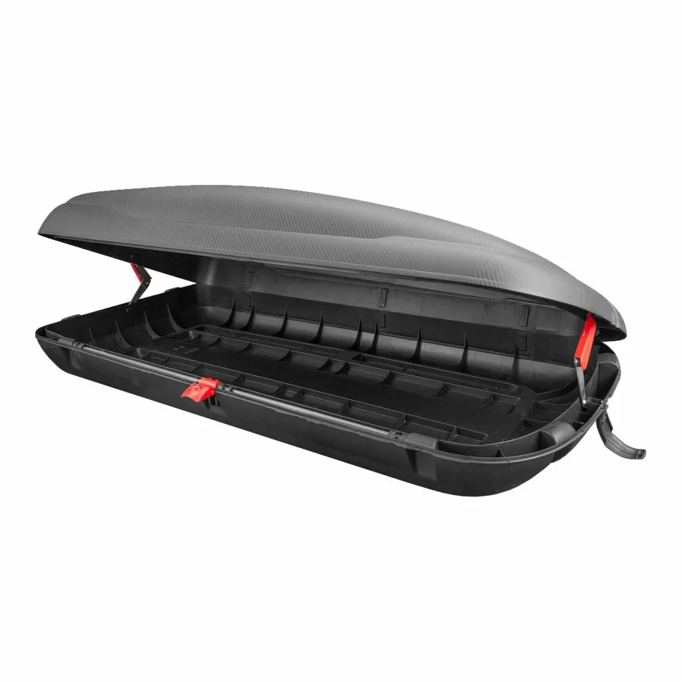 Baule tetto auto in polipropilene Linea Carbon