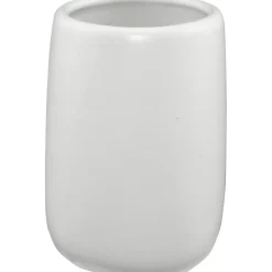 Bicchiere Porta Spazzolini Bianco Opaco