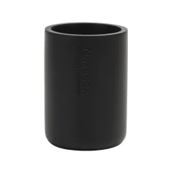 Bicchiere Porta Spazzolini in Poliresina Nero