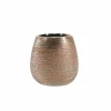 Bicchiere Porta Spazzolini in Stoneware Champagne