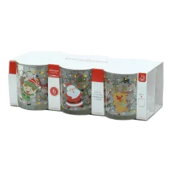 Bicchieri con Personaggi Natalizi 25 cl