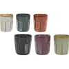 Bicchieri in stoneware Linea Reactive Multicolor 33 cl