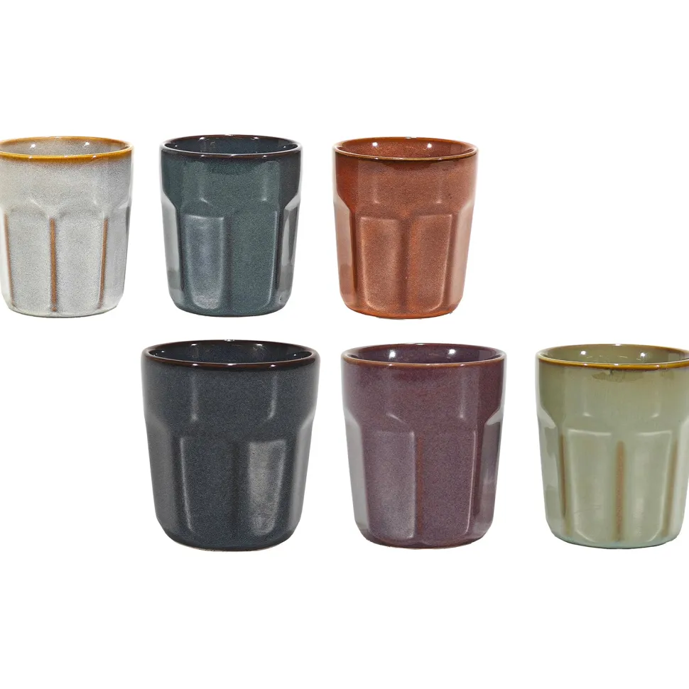 Bicchieri in stoneware Linea Reactive Multicolor 33 cl