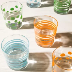 Bicchieri in vetro Dots&Stripes 36 cl