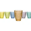 Bicchieri in vetro Multicolor Demetra 27 cl