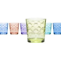 Bicchieri in vetro Multicolor Drop 37,5 cl