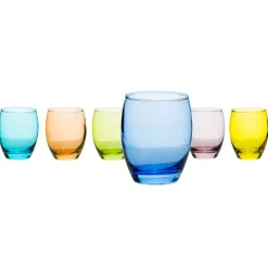 Bicchieri in vetro Multicolor Marcelo