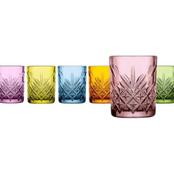 Bicchieri in vetro Timeless Soft Multicolor 34,5 cl