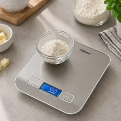 Bilancia Digitale da Cucina in Acciaio Inox 5 Kg