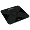 Bilancia Pesapersone Digitale Solare 180 Kg in Vetro Temperato con Display LCD Nera