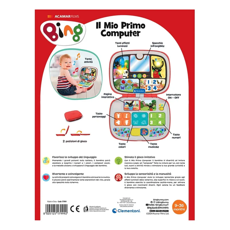 Bing! Il Mio Primo Computer Educativo Interattivo