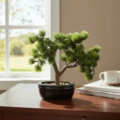 Bonsai di Pino Artificiale in vaso