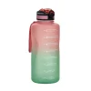 Borraccia Motivazionale BPA Free con Indicatore Orario 2 Litri