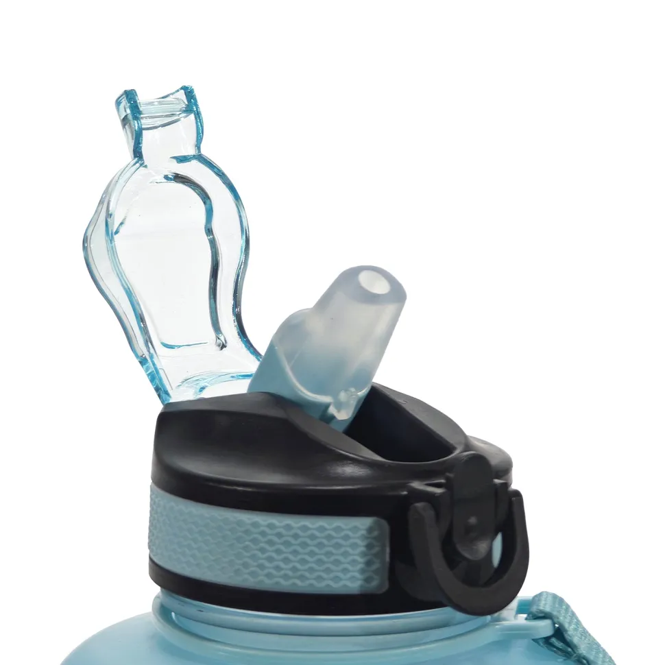 Borraccia Motivazionale BPA Free con Indicatore Orario 2 Litri