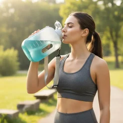 Borraccia Motivazionale BPA Free con Indicatore Orario 2,2 Litri