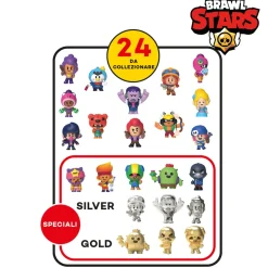 Brawl Stars Set 5 Personaggi Collezionabili