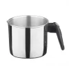 Bricco in Acciaio Inox Linea Iside diametro 10 cm