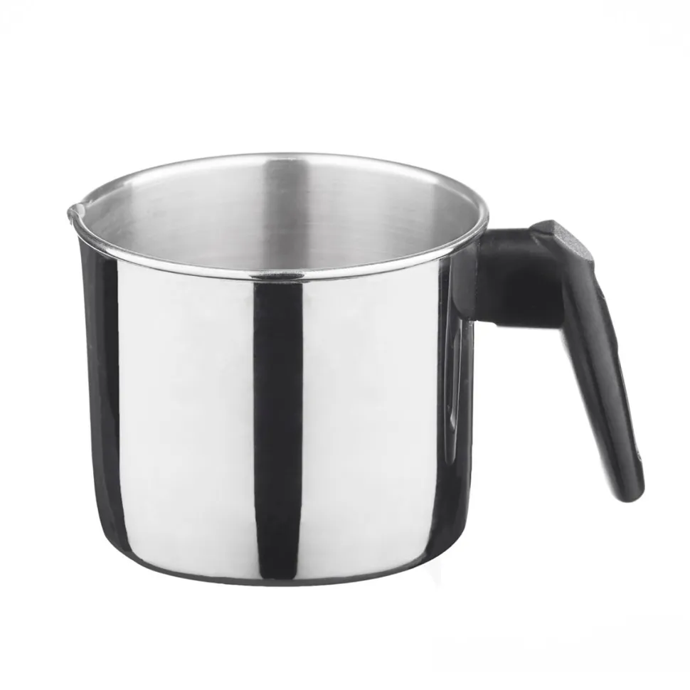 Bricco in Acciaio Inox Linea Iside diametro 10 cm