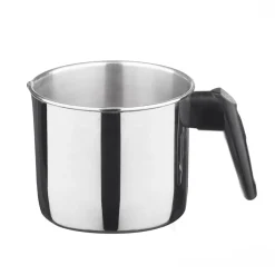 Bricco in Acciaio Inox Linea Iside diametro 10 cm
