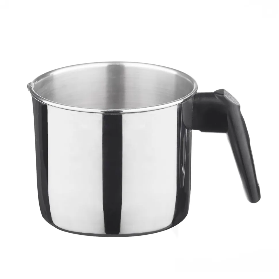 Bricco in Acciaio Inox Linea Iside diametro 10 cm