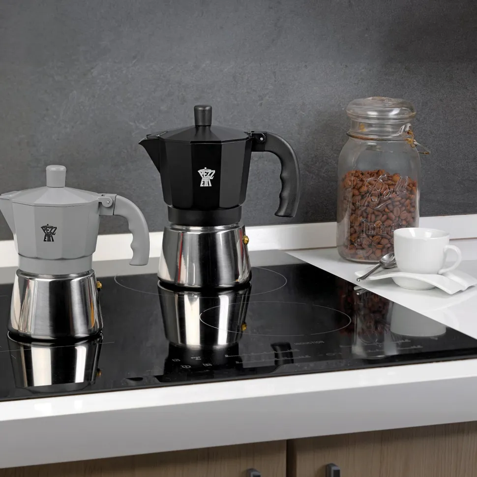 Caffettiera 3 Tazze Dual Express Induzione