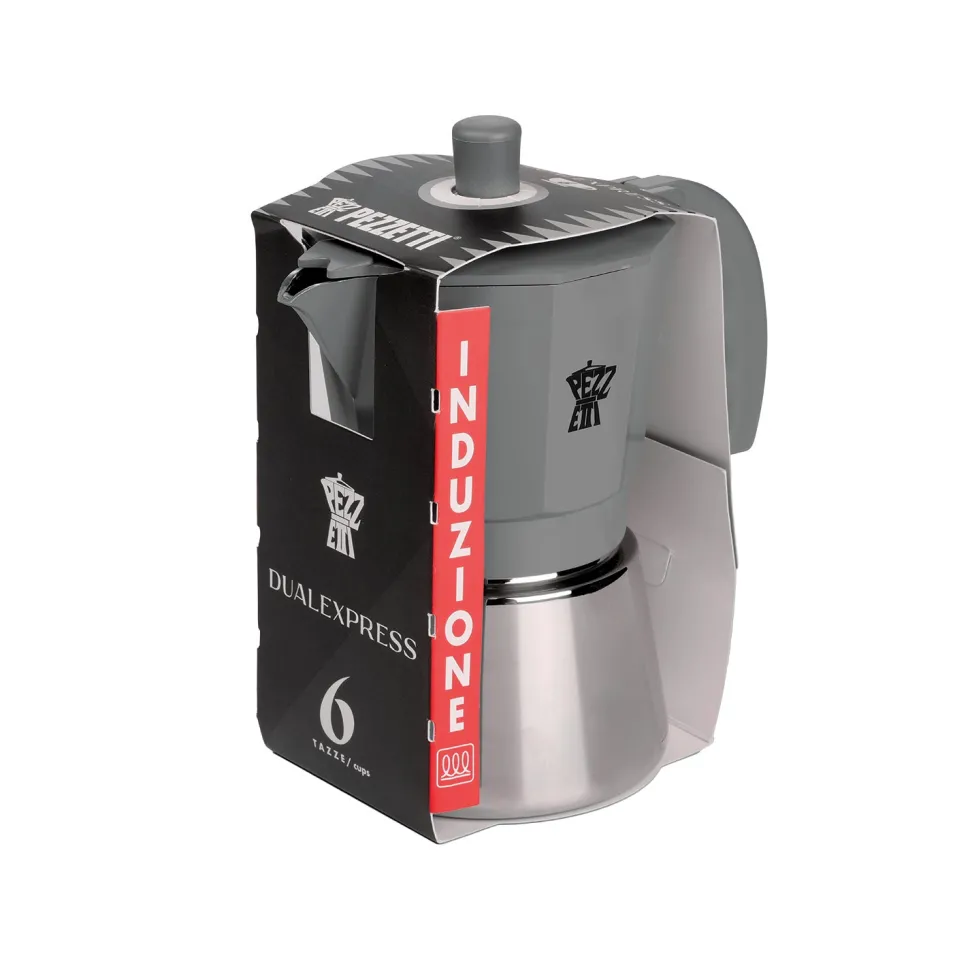 Caffettiera 6 Tazze Dual Express Induzione