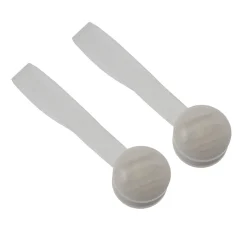 Calamita Ferma tenda in plastica Mini Striata Bianco
