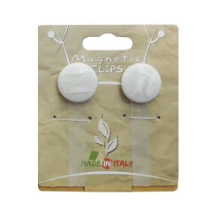 Calamita Ferma tenda in plastica Mini Striata Bianco