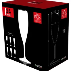 Calici Flute Invino in vetro 24 cl