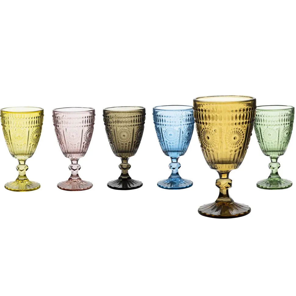Calici in vetro Cesareo Color 30 cl