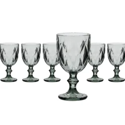 Calici in vetro Crystal Grey 26 cl