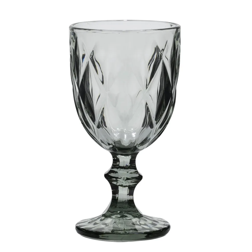 Calici in vetro Crystal Grey 26 cl
