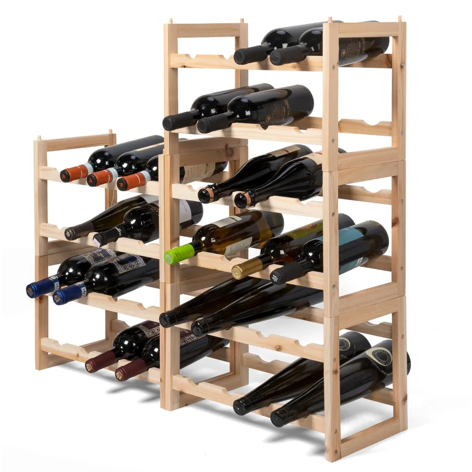 Cantinetta Impilabile Linea Woodhandy in legno 8 posti
