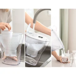 Caraffa filtrante Marella bianca 2.4 Litri