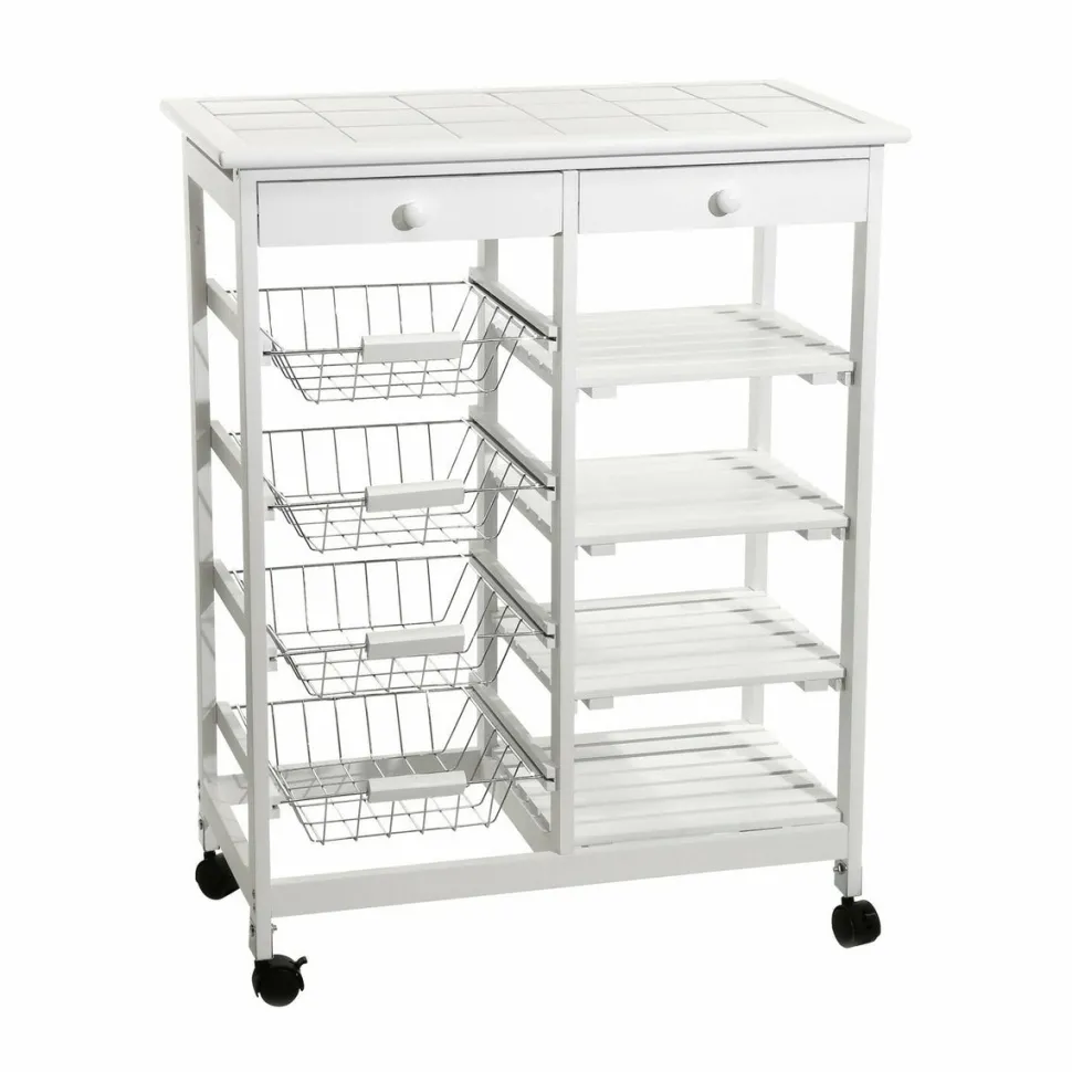 Carrello da Cucina Dian White
