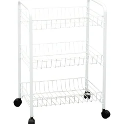 Carrello Multiuso 3 cestelli con ruote Helou
