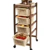 Carrello multiuso Karry Easy 4 scomparti