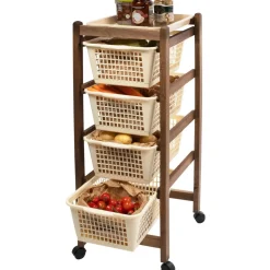 Carrello multiuso Karry Easy 4 scomparti