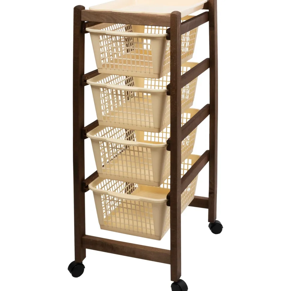 Carrello multiuso Karry Easy 4 scomparti