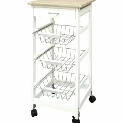 Carrello Multiuso Lunch Bianco