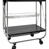 Carrello multiuso nero in metallo Karry&Go