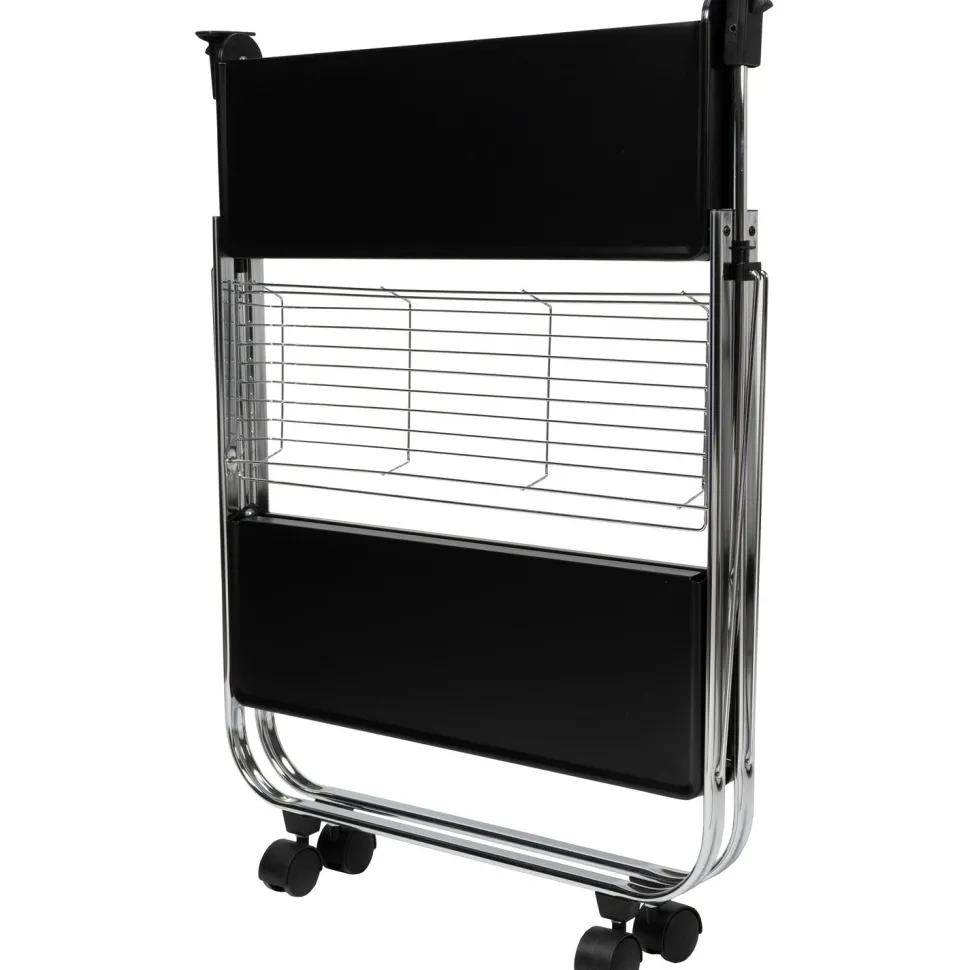 Carrello multiuso nero in metallo Karry&Go