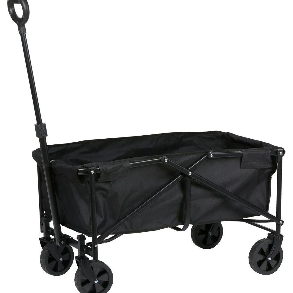 Carrello Pieghevole Utility Nero Capacità max 50 kg