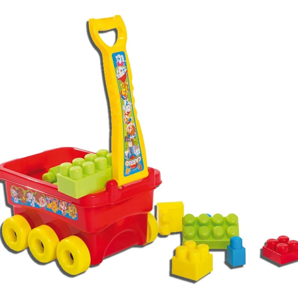 Carrettino sprint con costruzioni