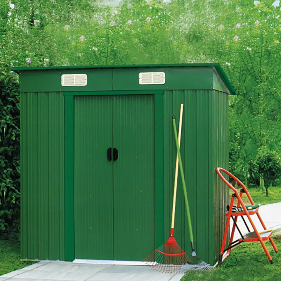 Casetta box da giardino in metallo Maisonette
