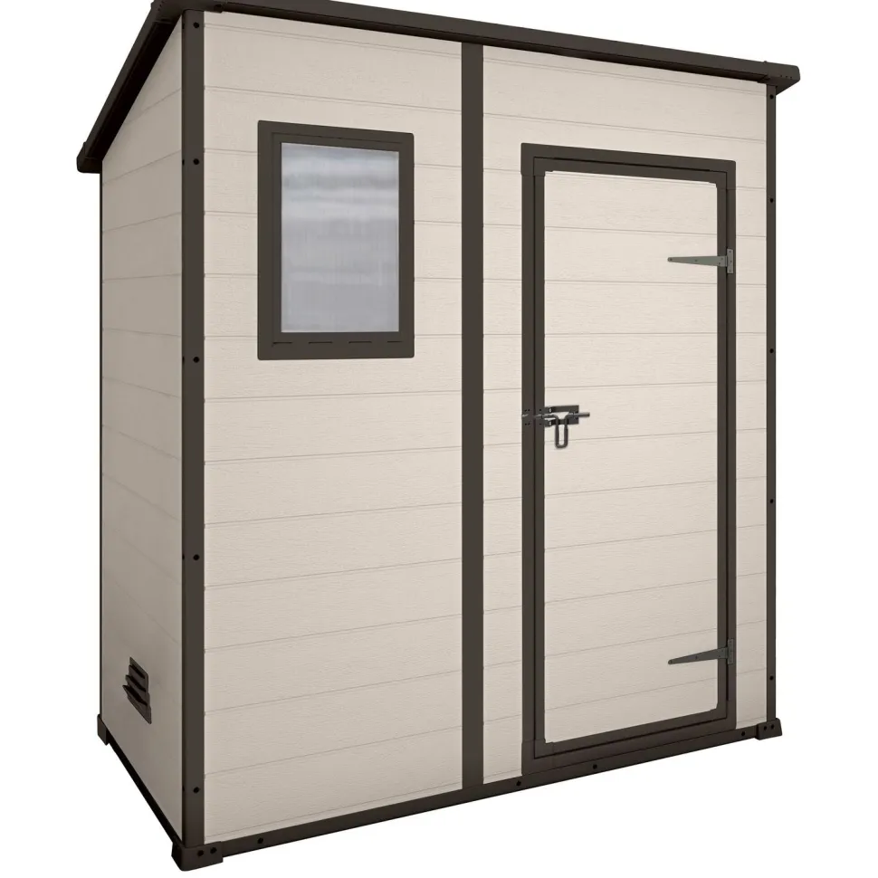 Casetta da giardino Beige Manor Pent 6x4