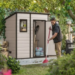 Casetta da giardino Beige Manor Pent 6x4
