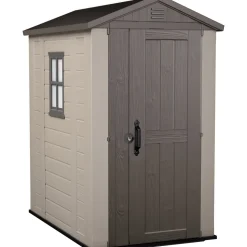 Casetta da giardino grande beige Factor 4x6