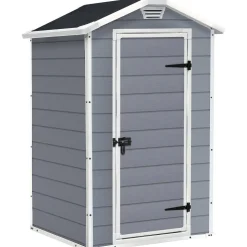 Casetta da giardino grande grigio Manor 4x3